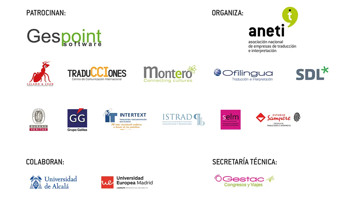 Patrocinadores del II Congreso ANETI 2018