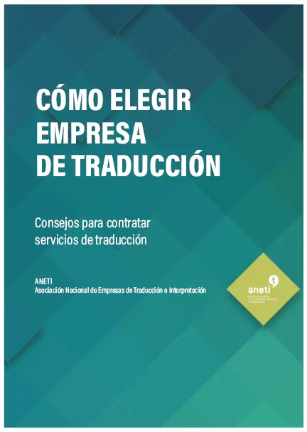 CÓMO ELEGIR EMPRESA DE TRADUCCIÓN