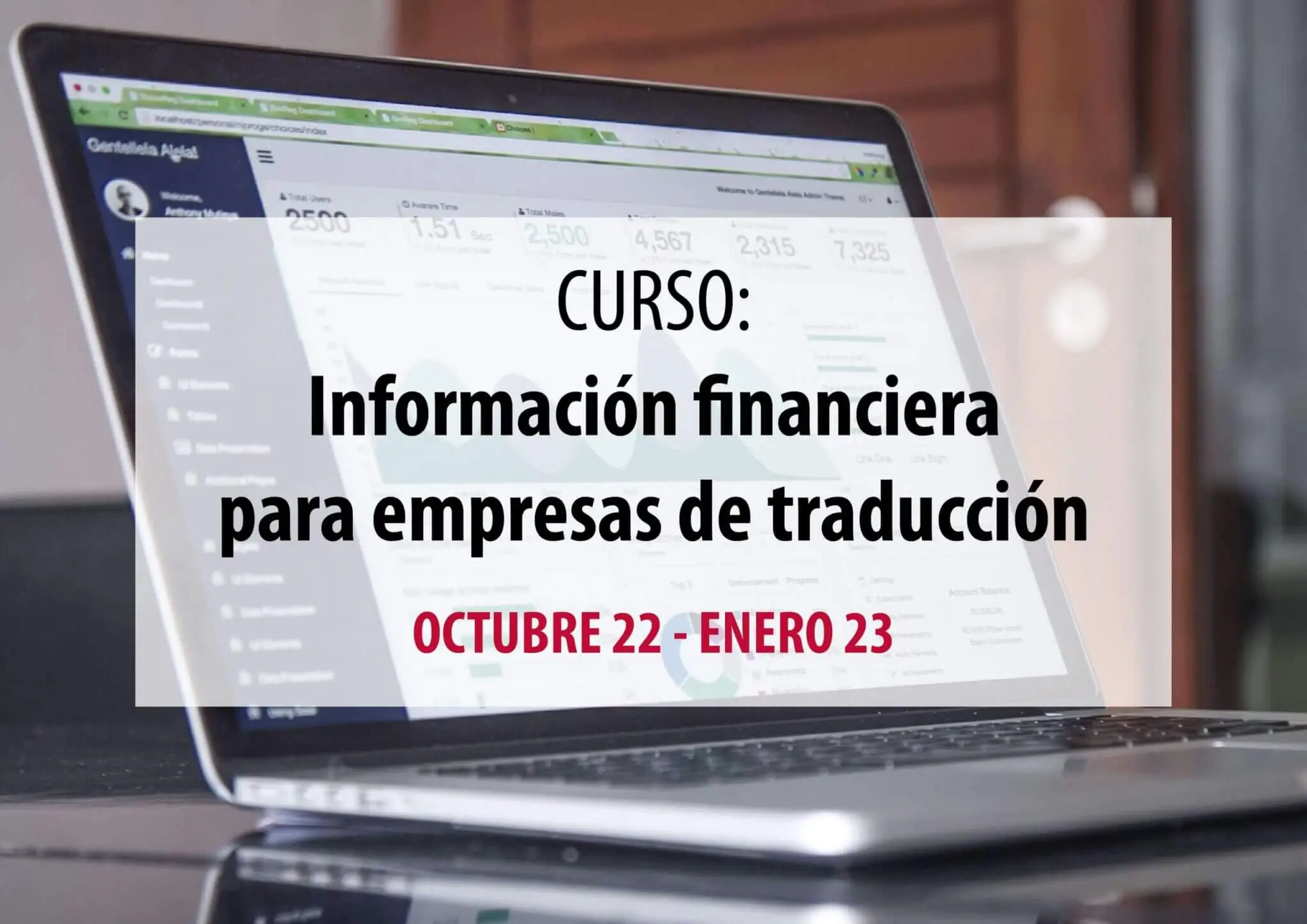 Información financiera para empresas de traducción