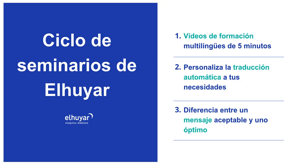 Elhuyar, socio tecnológico de ANETI, organiza un ciclo de webinarios sobre tecnologías de la lengua